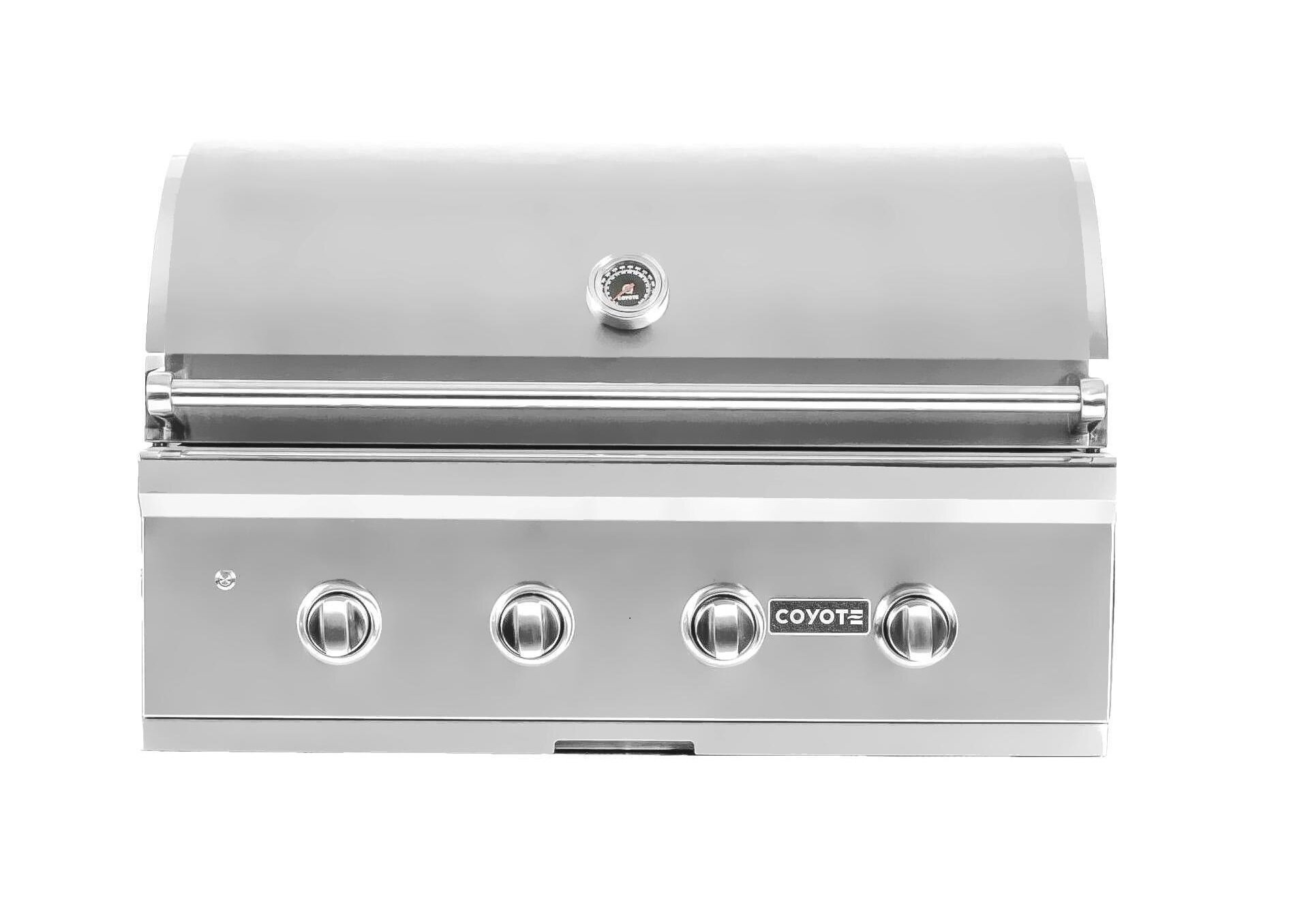 Coyote Grills 4 - Burner Built-In Gas Grill | Wayfair