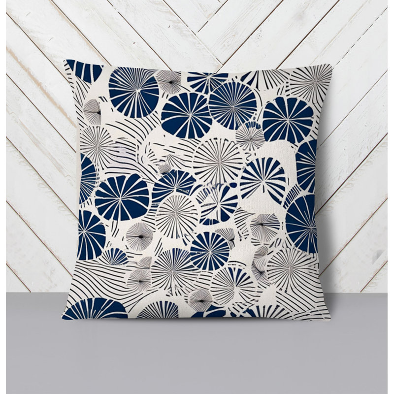 Throw Pillow, 16"H x 16"W, Pillow Cover Only - No Insert