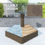 Porte-parapluie de jardin Outsunny