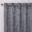 Finklea 100% Polyester Floral Room Darkening Grommet Curtain Panels-1212960691-1212960683