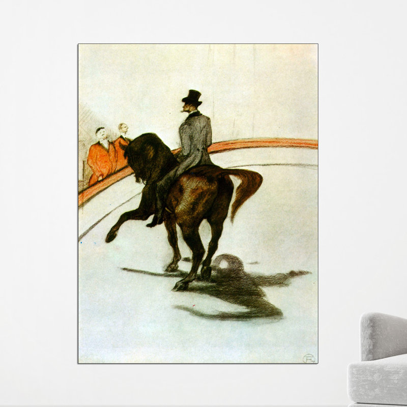 Henri De Toulouse-Lautrec - Wrapped Canvas Painting, 120cm H x 90cm W x 1.8cm D
