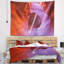 Tapisserie paysage rouge et orange-28504103