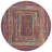 Machine Washable Indoor/Outdoor Xhevrie ACN1725 Paprika Rug-251980290