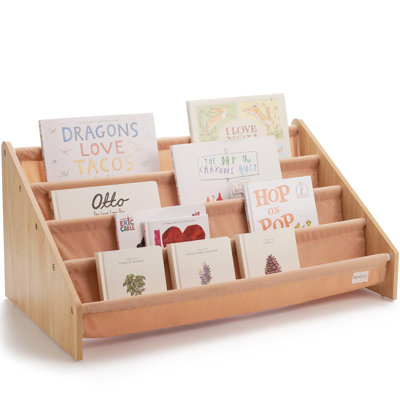 Bookshelf,The Perfect Nursery Organizer Montessori Bedroom Or Toddler Play Room Decor by Latitude Run