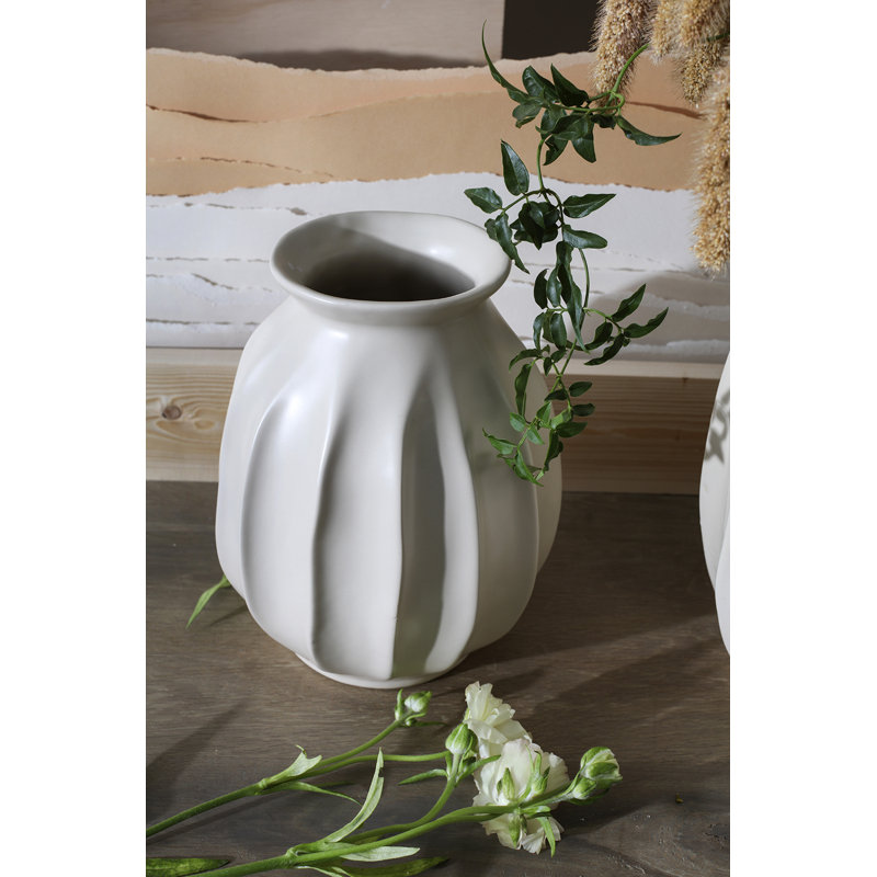 Vase de table Ackerman, H 9,25 po x l 7 po x P 7 po