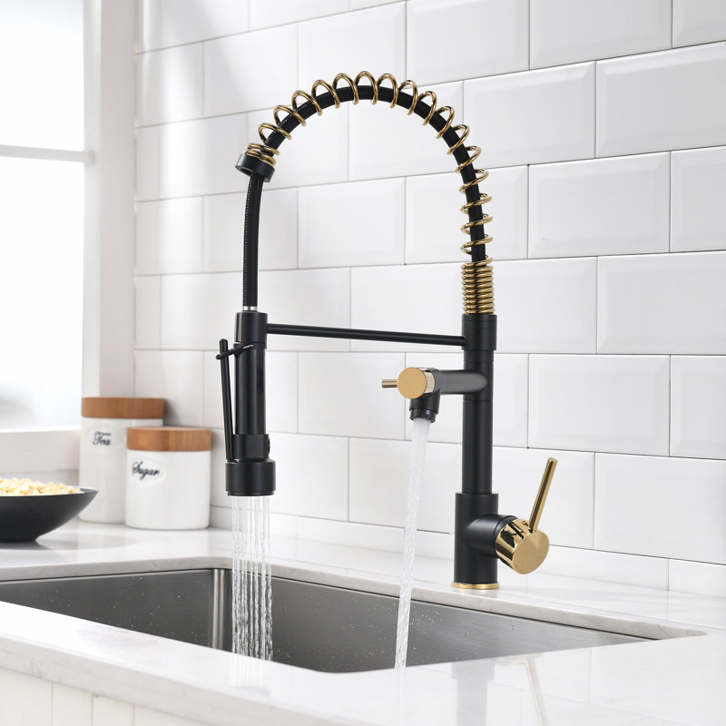 GAWEZA Pull Down Kitchen Faucet