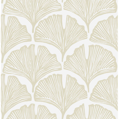 Feather Palm Peel and Stick Wallpaper By Novogratz, 15 sq. ft.