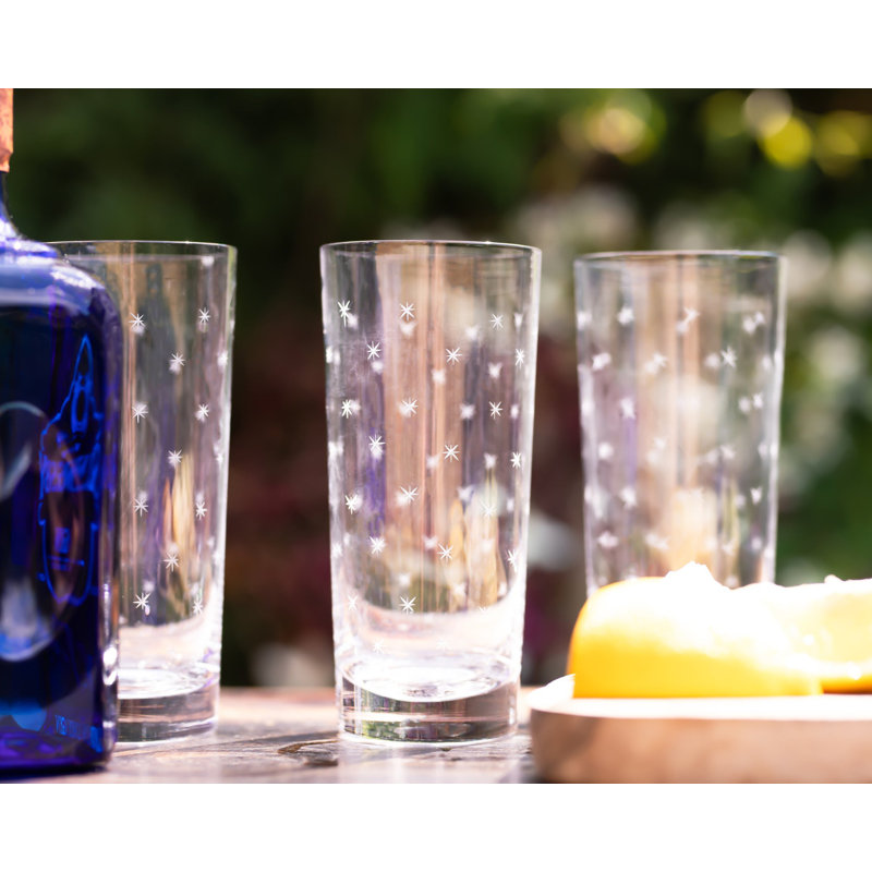 Handmade Crystal Highball Glass
