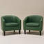 Fauteuil demi-tonneau capitonné 2 pièces Oscar-88292655