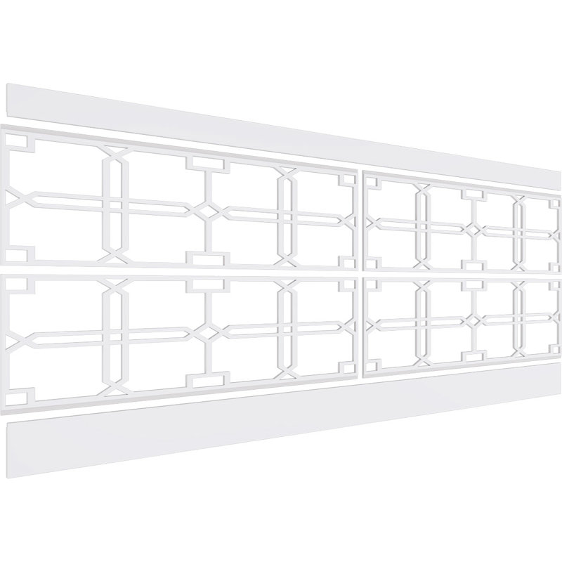 Ensemble de lambris en PVC Englewood, H 36 po x l 94,5 po x P 0,625 po