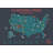 Epic Adventure Maps 24'' W x 17'' H Dry Erase And Laminated Landmark Map-47430892