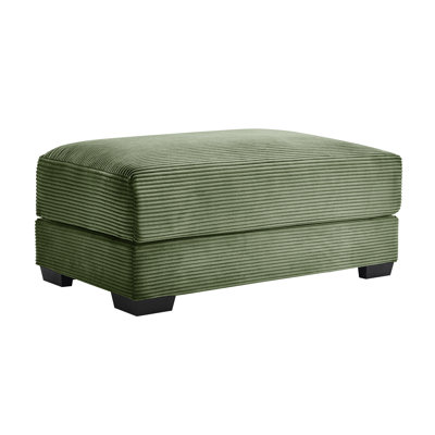 Velours côtelé 28 avec assise profonde et décontractée, tissu à haute densité à configuration flexible, tissu lisse et doux, base assortie