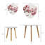 Ensemble de 2 tables basses gigognes Triangle
