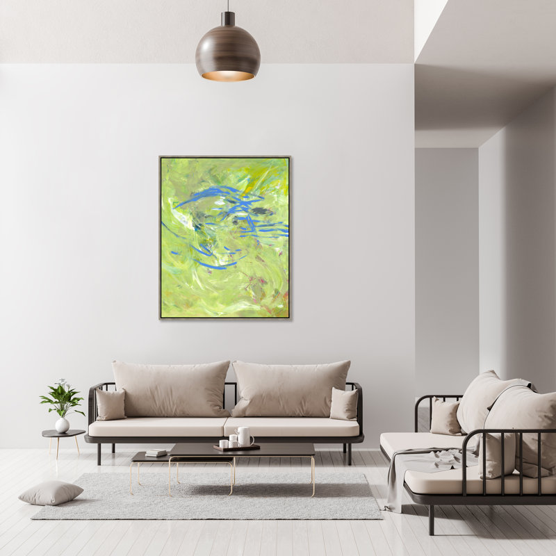 Arclight Painting by Sarah Stockstill, Image Brush Gel, 51.75" H x 41.75" W