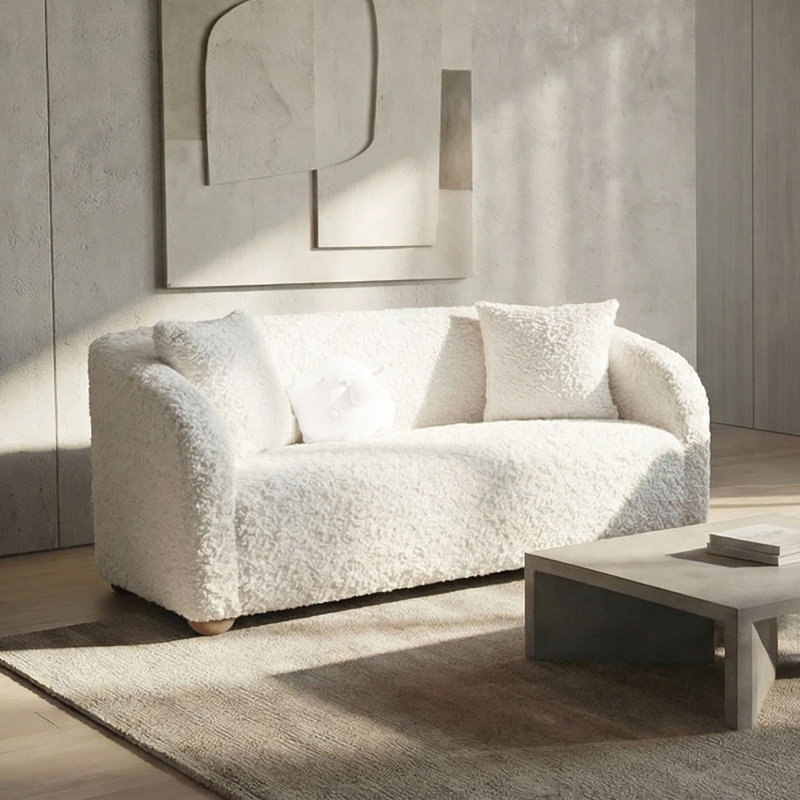 Szymon Loveseat, White