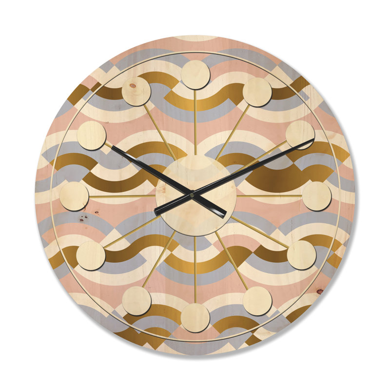 Horloge murale géométrique, Petit