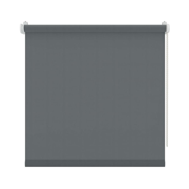 Decosol Roller Blinds Mini Translucent Uni, 52cm W x 160cm L, Anthracite
