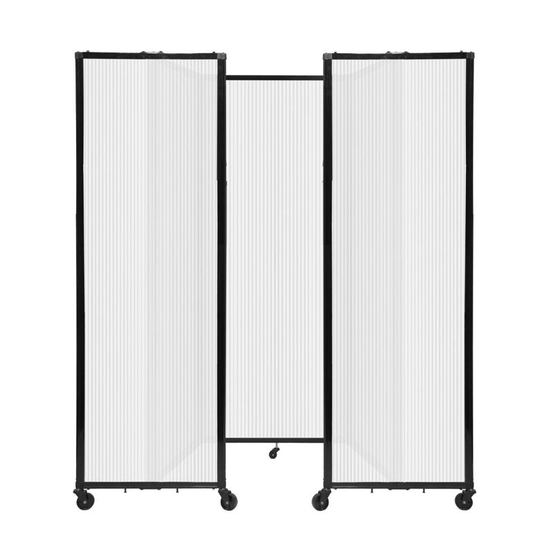 Cloison murale en polycarbonate 360, H 90 po x l 300 po x P 12 po, Opale