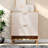 31.5 Inch Nordic Style Shoe Storage Cabinet With 2 Flip Drawers