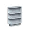 Armoire de cuisine spécialisée de base l 9 po x P 24 po x H 34,5 po Casainc