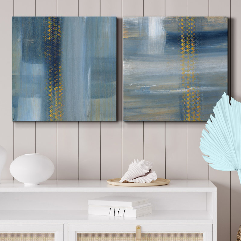 «Touching the Sky I», ensemble de 2 reproductions d'art sur toile tendue, H 40 po x l 80 po x P 1 po