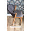 Tabouret de bar et de comptoir rembourré à dossier bas avec structure en métal (ensemble de 2)-1991056703