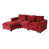 Polyester rouge est en rupture de stock