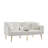 Pink Velvet Futon Sofa Bed With Gold Metal Legs-251283371
