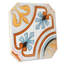 Vaudeville Octagon Deco Diglas W/Taco 7-7/8 In. X 7-7/8 In. Porcelain Floor And Wall Tile-879507551