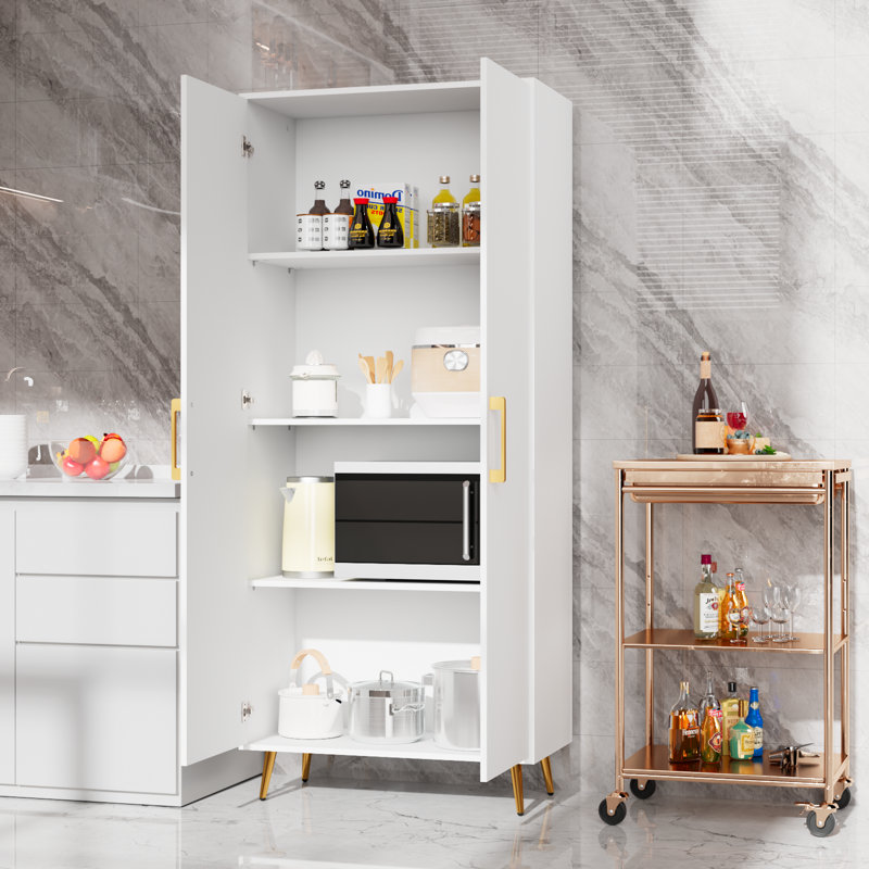 Armoire d'appoint Masai, Blanc