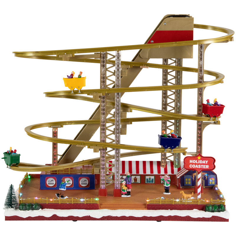 Carnaval Roller Coaster Christmas Village