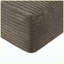 Canapé modulaire 133 po en forme de U avec nuage, siège modulaire rembourré en tissu moelleux sans assemblage requis, porte-gobelets intégrés, poches de rangement latérales pour le salon, chameau-130091801