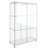 Tempered Glass Display Cabinet, 12 - Color Led, Easy To Assemble, Storing Ornaments Adjustable