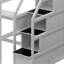 Lit mezzanine double avec tiroirs Varujhan Kids-2061484385