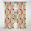 Motif à pois Bohème Vibes - Rideau abstrait - Rideau abstrait occultant - 1 panneaux-107550658