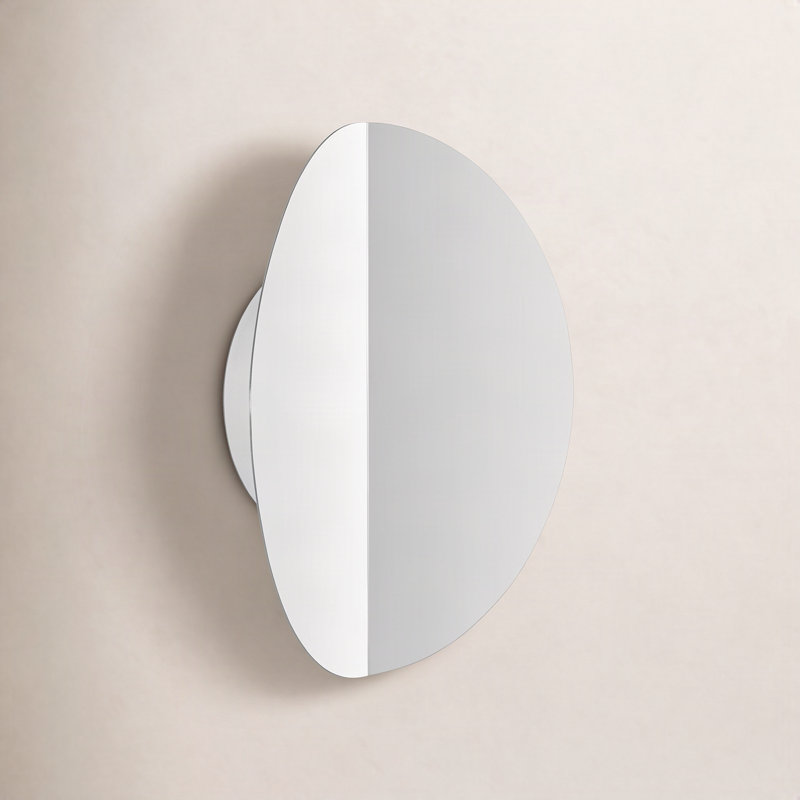 Keef LED Armed Sconce, Polished Nickel, Polished Nickel