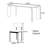 High-end solid wood table set-110567461
