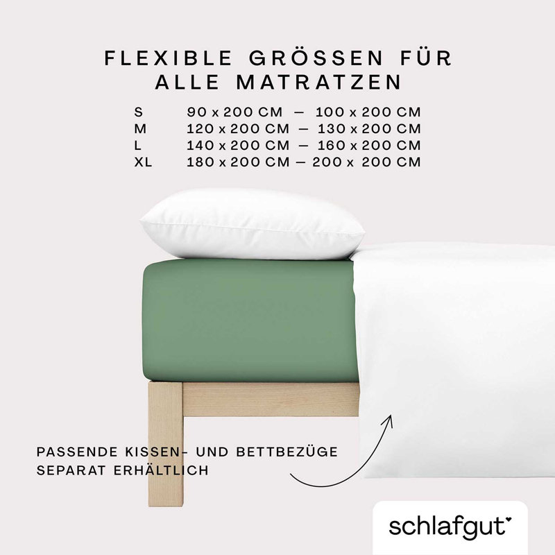Frottee Spannbettlaken Frottex 100% Baumwolle, Green Mid, L 140 x 220cm - 160 x 220cm