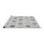Tapis 100% à motifs lavables à la machine 2989-WSH-PAT3300-GRY-68458590