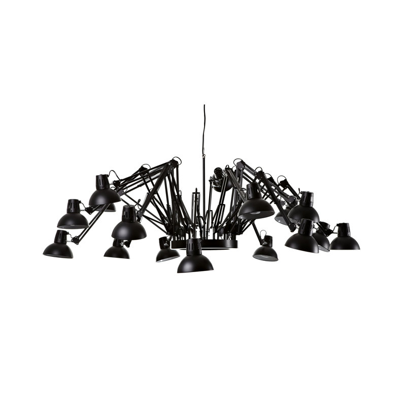 Dear Ingo 16 - Light Chandelier, Black