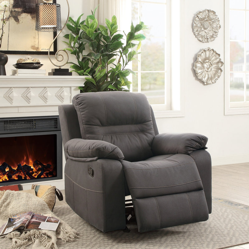 Fauteuil inclinable contemporain berçant inclinable 1 pièce
