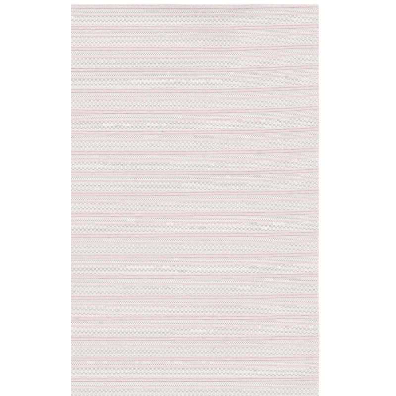 Tapis rayé en coton Martha Stewart, Rectangle 5 po x 7 po