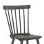 De 2 chaises de salle à manger en bois massif rustique pour une pièce avec une structure stable et une cuisine attrayante intemporelle-1631055982