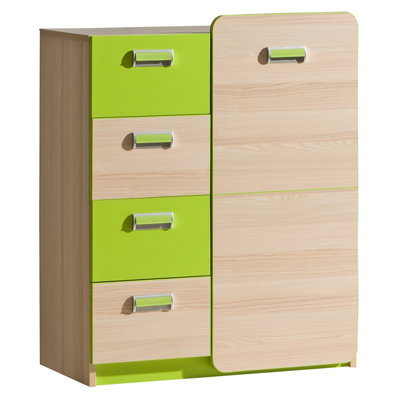 Roscoe Kids 4 - Drawer Combo Dresser