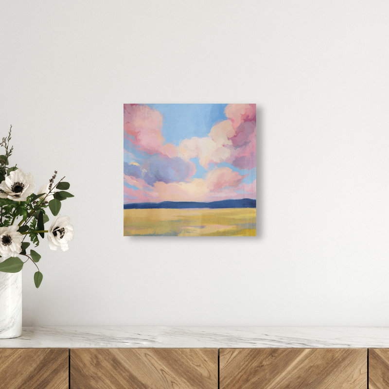 Blushing Sky Print by Oliver Gal, 12" H x 12" W, Gallery Wrapped