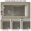 Miroir mural 48 * 24 pouces