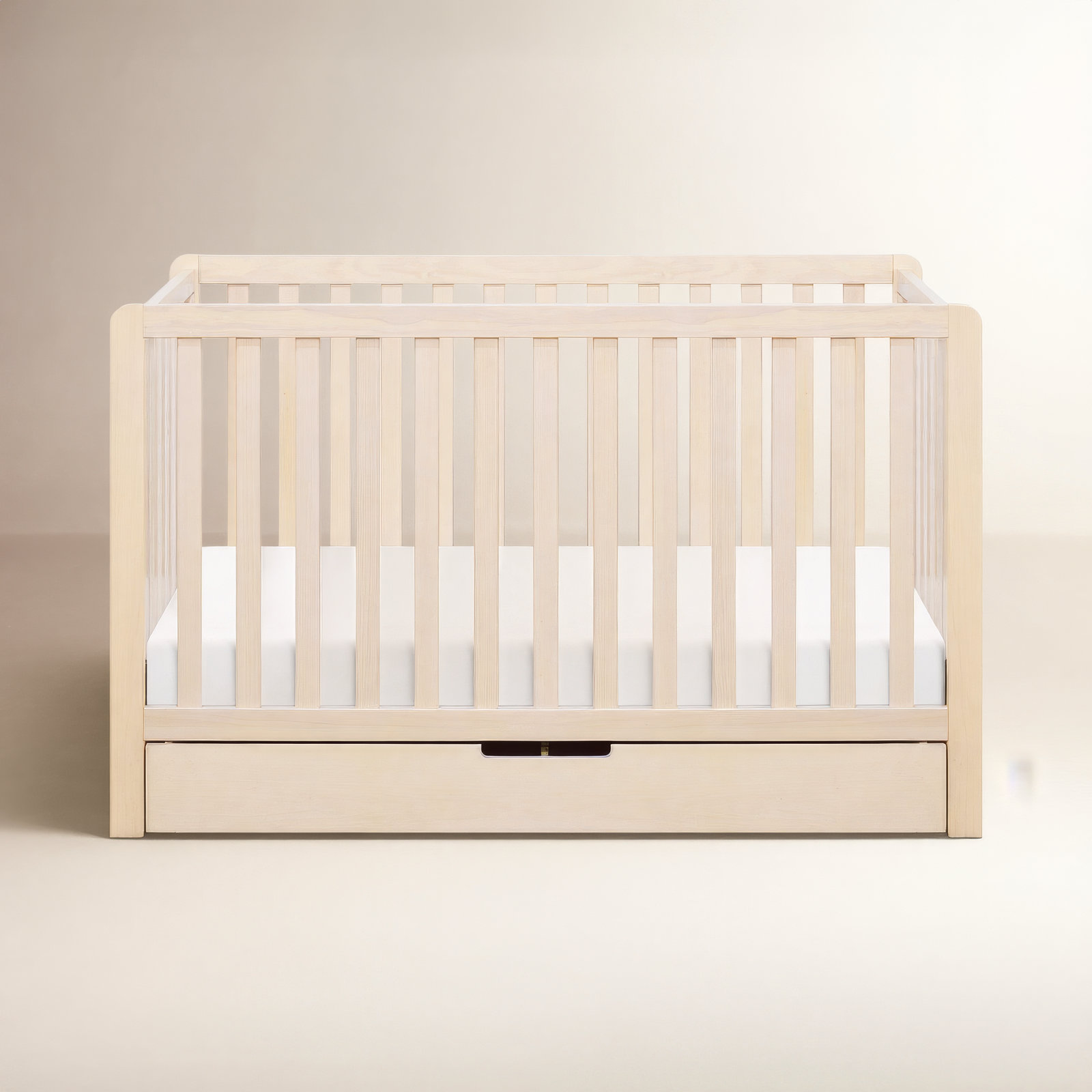 Colby 4-in-1 Convertible Crib, Washed Natural