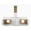 Ensemble de meuble-lavabo double 102 po avec comptoir Disar-116989403