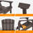 Bucareli Ergonomics Plastic Adirondack Chair-586038963