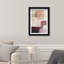 Ruby Dreams I Shadowbox Abstract Print by Oliver Gal, Black Frame, 10 x 15-56352630-56352634